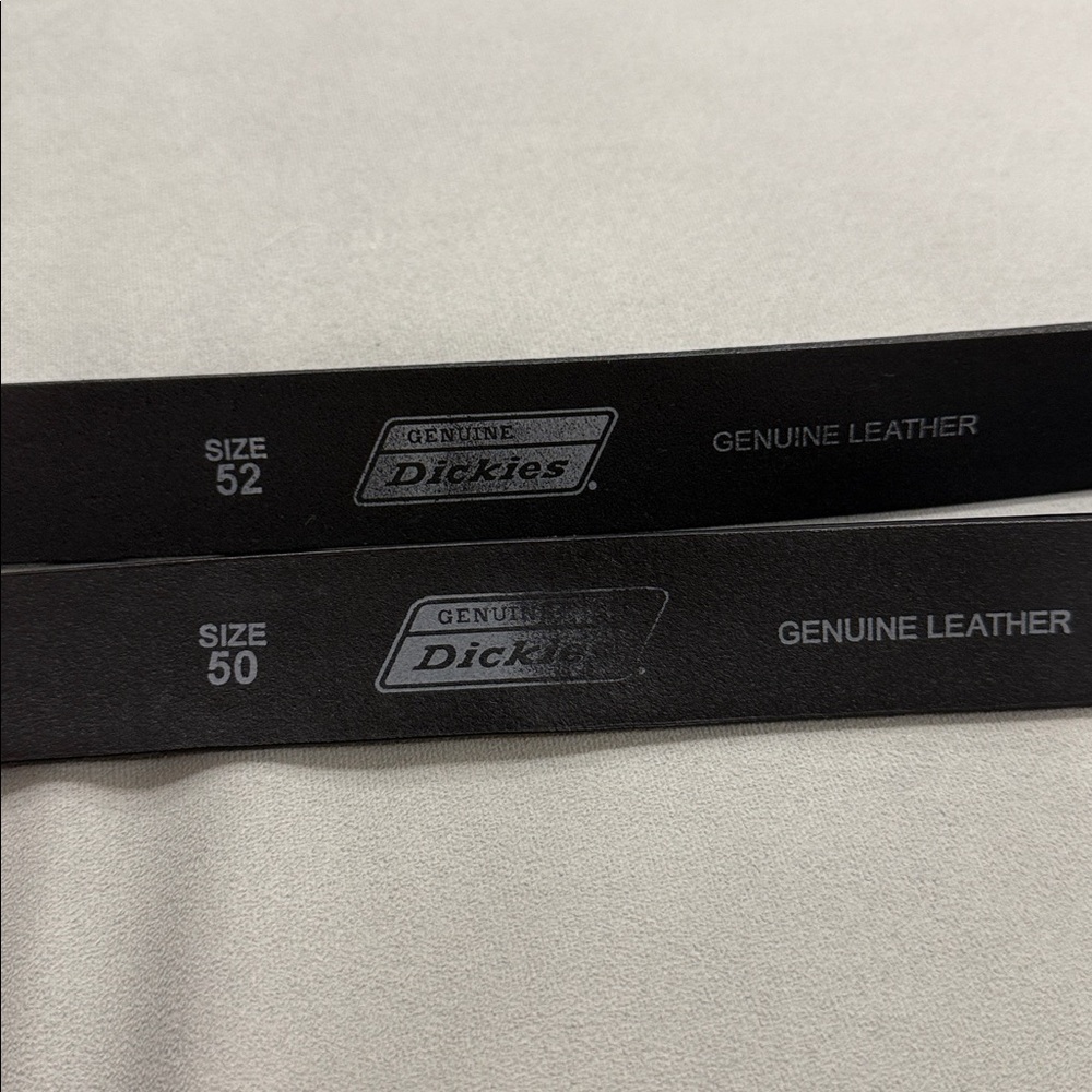 2 FOR 1 Dickies Black Belt with Metallic Buckle - Picture 5 of 6